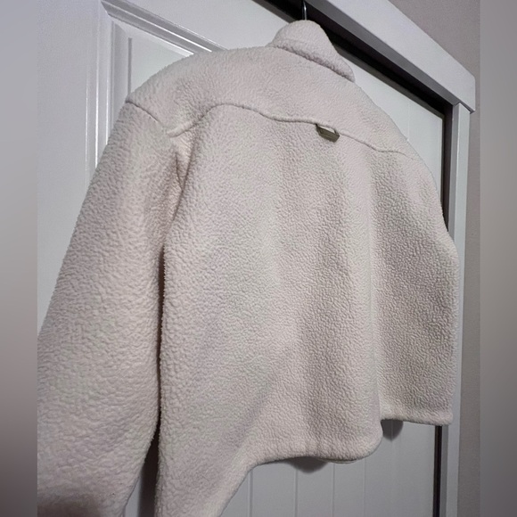 Madewell fleece pullover with patch pockets - Picture 5 of 6